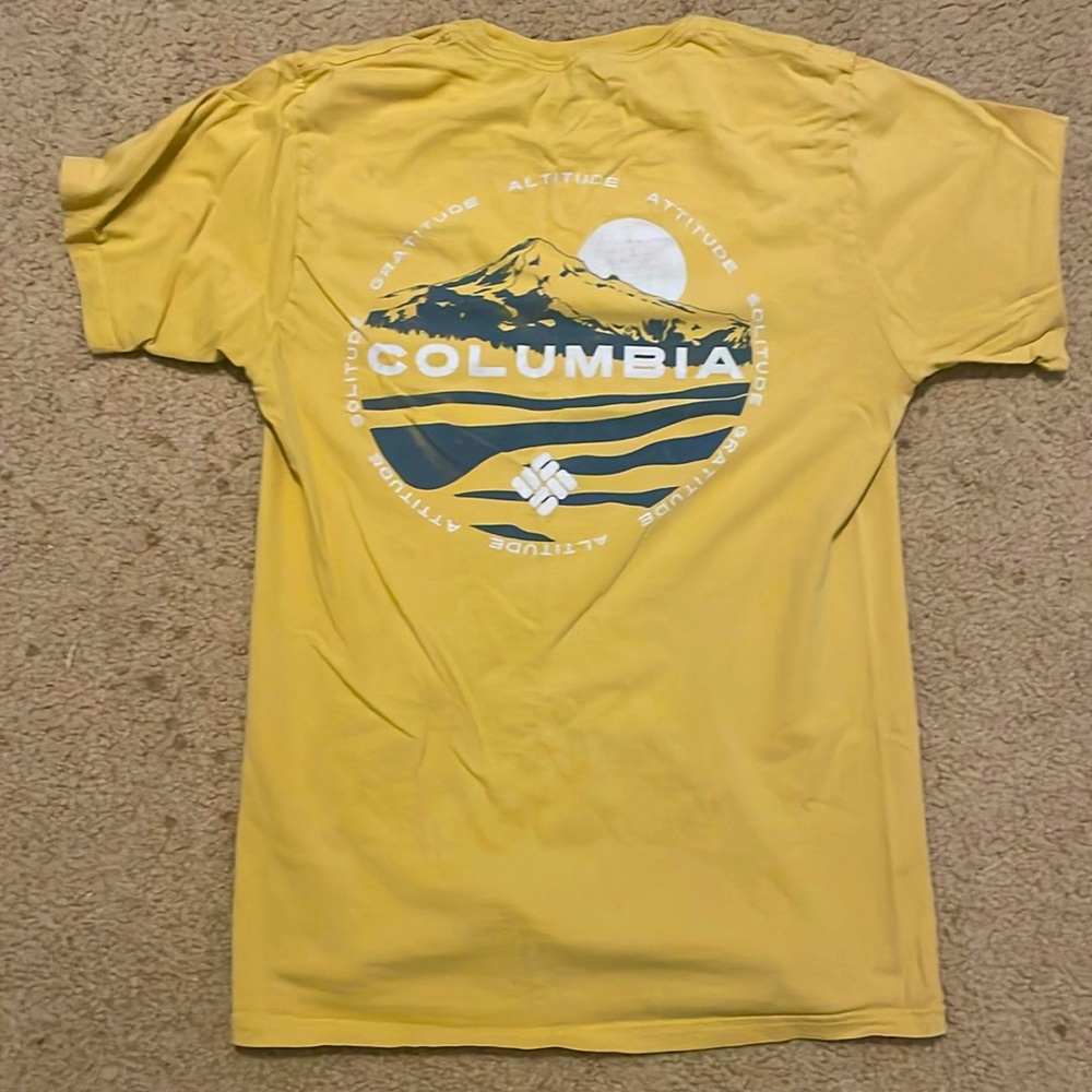 columbia short sleeve tee